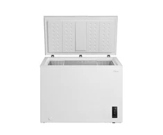 Midea Šaldiklis | MDRC405FEE01 | Energy efficiency class E | Chest | Free standing | Height 85 cm | Total net capacity 290 L | Baltas