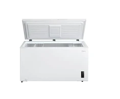 Midea Šaldiklis | MDRC564FEE01 | Energijos vartojimo efektyvumo klasė E | Komoda | Laisvai pastatoma | Aukštis 82,5 cm | Bendra grynoji talpa 418 l | Baltas