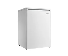 Midea Šaldiklis | MDRD129FZE01 | Energijos vartojimo efektyvumo klasė E | Vertikalus | Laisvai pastatomas | Aukštis 84,5 cm | Bendra grynoji talpa 86 l | Baltas