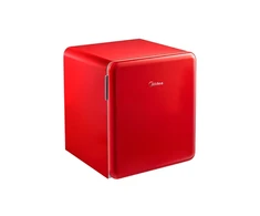 Midea Šaldytuvas | MDRD86SLE32 | Energy efficiency class E | Free standing | Larder | Height 50 cm | Šaldytuvas net capacity 47 L | 41 dB | Raudona