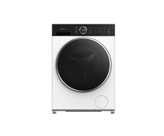 Midea Skalbimo mašina | MF205W80BA30/W-BK | Energy efficiency class A | Front loading | Skalbimo talpa 8kg | 1400 RPM | Gylis 49 cm | Plotis 60 cm | Ekranas | LED | Baltas