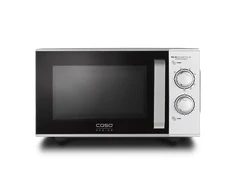Mikrobangų krosnelė Caso | Ceramic Microwave Oven with Grilis | MG 25 Ecostyle | Free standing | 900 W | 25 L | Grilis | Sidabrinis
