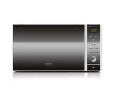 Mikrobangų krosnelė Caso | Microwave orkaitė with Grilis | MG 25 | Free standing | 900 W | Grilis | Sidabrinis/Juodas