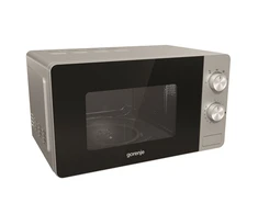 Mikrobangų krosnelė Gorenje | Microwave orkaitė | MO17E1S | Free standing | 17 L | 700 W | Sidabrinis