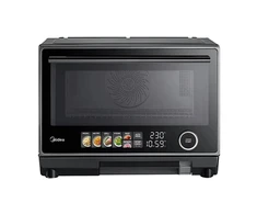 Mikrobangų krosnelė Midea Microwave orkaitė | MSO25H | Free standing | 1000 W | Convection | 25 L | Grilis | Juodas