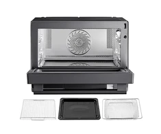 Mikrobangų krosnelė Midea Microwave orkaitė | MSO25H | Free standing | 1000 W | Convection | 25 L | Grilis | Juodas