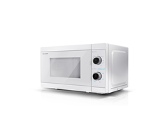 Sharp Aštrus | Mikrobangų krosnelė su grotelėmis | YC-MG01E-C | Laisvai stovintis | 800 W | Grilis | Baltas