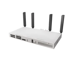 MikroTik | Cloud Maršrutizatorius Switch with RouterOS L5 Rackmount Case | CRS418-8P-8G-2S+5axQ2axQ-RM