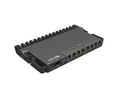 Maršrutizatorius Mikrotik RouterBOARD | RB5009UPr+S+IN | Nėra „Wi-Fi“ | 10/100/1000 Mbit/s | Ethernet LAN (RJ-45) jungtys 7 | Tinklelio atramos Nr. | MU-MiMO Nr. | Nėra mobiliojo plačiajuosčio ryšio