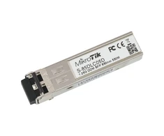 MikroTik | S-31DLC20D | SFP | Single-Mode Fiber | Dual LC | 10/100/1000 Mbit/s | Wavelength 1310 nm | Maximum transfer distance 20000 m | -40 to +70C