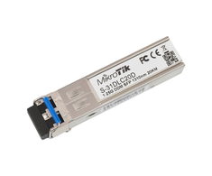 MikroTik | S-85DLC05D | SFP | Multi-Mode Fiber | Dual LC | 10/100/1000 Mbit/s | Wavelength 850 nm | Maximum transfer distance 550 m | -40 to 70C