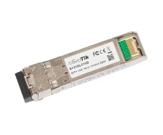MikroTik | S+31DLC10D | SFP+ | Single-Mode Fiber | Dual LC | 10/100/1000/10000 Mbit/s | Wavelength 1310 nm | Maximum transfer distance 10000 m | -40 to +70C