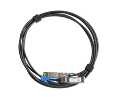 MikroTik | 25GBase Direct Attach Cable | XS+DA0001 | SFP/SFP+/SFP28 | Maximum transfer distance 1 m