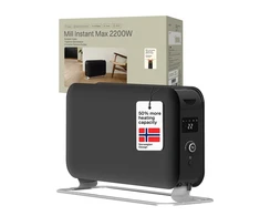 Konvekcinis šildytuvas Mill CO2200LEDMAX | 2200 W | iki 30 m² | Juodas