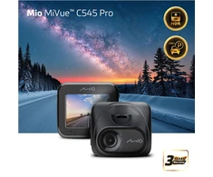 Mio MiVue C545Pro Dashcam, Full HD, Sony STARVIS, HDR, 60fps, Night Mode, Parking mode