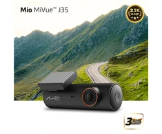 Vaizdo registratorius Mio MiVue™ J35 I 2.5K 1440P I WiFi I OTA I GPS I Speedcam