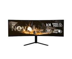 Monitorius Arozzi Nova | 49 " | VA | 32:9 | 165 Hz | 4 ms | 5120 x 1440 pikselių | 350 cd/m² | HDMI jungtys quantity 2 | Juodas