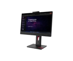 Monitorius Lenovo ThinkCentre TIO24 Gen 6 Touch 23.8 FHD 1920x1080/16:9/250nits/Juodas/3Y Garantija | Lenovo