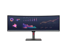 Monitorius Lenovo | ThinkVision | P49w-30 | 49 " | IPS | 32:9 | 60 Hz | 4 ms | 5120 x 1440 | 350 cd/m² | HDMI jungtys quantity 2 | Juodas | Garantija 36 mėn.