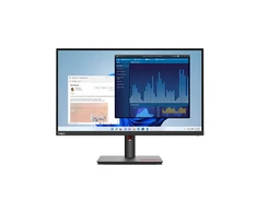 Monitorius Lenovo | ThinkVision | T27p-30 | 27 " | IPS | 4K | 16:9 | 60 Hz | 4 ms | 3840 x 2160 | 350 cd/m² | HDMI jungtys quantity 1 | Juodas | Garantija 36 mėn.