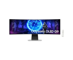 Monitorius Samsung | LS49DG950SUXEN Odyssey G9 G95SD | 49 " | OLED | DQHD | 32:9 | 240 Hz | 5120 x 1440 pikselių | 250 cd/m² | HDMI jungtys quantity 1 | Sidabrinis