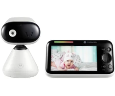 Mobili auklė Motorola PIP1500 Connect, baltos spalvos (kamera + stebėjimo monitorius)