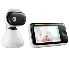 Mobili auklė Motorola PIP1500 Connect, baltos spalvos (kamera + stebėjimo monitorius)