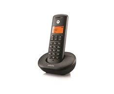 Motorola Wireless Landline Phone | E201 | Built-in display | Juodas