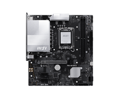 Pagrindinė plokštė MSI PRO H810M-B | Procesoriaus šeima Intel H810 | Procesoriaus lizdas LGA1851 | DDR5 | Palaikomos standžiojo disko sąsajos SATA, M.2 | SATA jungčių skaičius 4