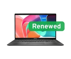 MSI Renewed Grade A | Modern 15 F13MG | 15.6 " | i3-1315U | 16 GB | SSD | 512 GB | Intel UHD Graphics | Windows 11 Home | Klaviatūros kalba: US