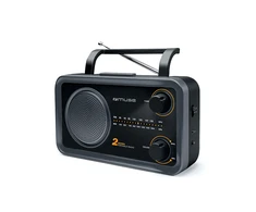 Muse | 2-bands portable radio | M-06DS | AUX in | Pilkas