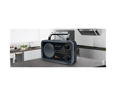 Muse | 2-bands portable radio | M-06DS | AUX in | Pilkas