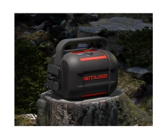 Muse | Jobsite Radio | M-968 BTR | 40 W | Atsparus vandeniui | Bluetooth | Belaidė jungtis | Portable | NFC features | Juodas/Raudona