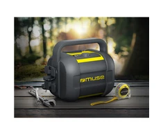 Muse | Jobsite Radio | M-968 BTY | 40 W | Atsparus vandeniui | Bluetooth | Belaidė jungtis | Portable | NFC features | Juodas/Geltona