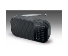 Muse | M-025 R | Portable radio | Juodas