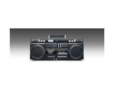 Muzikinis centras Muse | Ghetto Blasters | M-380 GB | AUX in | Bluetooth | Cassette deck | CD grotuvas | Juodas