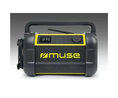 Muse | M-928 BTY | Jobsite Radio speaker | Atsparus vandeniui | Bluetooth | Belaidė jungtis | Portable | NFC features | Juodas/Geltona