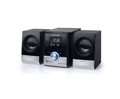 Muzikinis centras Muse Micro System CD/MP3/USB su Bluetooth M-38BT Juodas/Sidabrinis, AUX in, Signalizavimo funkcija