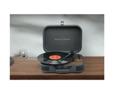„Muse“ patefono stereosistema su „Bluetooth“ išvestimi | MT-207 DGB | 2x5 W | Bluetooth | Juodas/Brownas