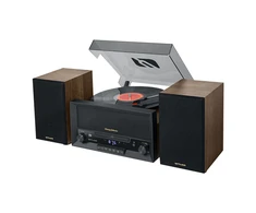 Muse Mūza | Patefono mikrosistema | MT-120MB | Stalčiaus tipo CD durelės | USB prievadas | AUX įėjimas