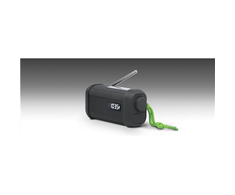 Muse Mūza | Nešiojamas saulės radijo imtuvas su švaistikliu ir žibintuvėliu | MH-08 MB | AUX į | Bluetooth | FM radijas