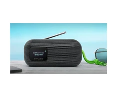 Muse | Speaker With FM Radio | M-750 FBT | 10 W | Atsparus vandeniui | Bluetooth | Belaidė jungtis | Portable | Juodas