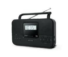 Muse Nešiojamasis stereofoninis radijas | M-087 MB PLL | AUX įvestis | FM radijas | Ausinių išvestis