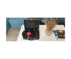 Muse | Turntable Stereo System | MT-103 GD | Juodas | 3 speeds | USB port | AUX in