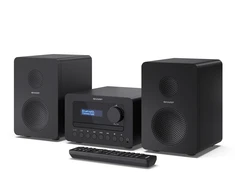 Muzikinis centras Sharp TOKYO DAB+ Hi-Fi Micro System, juodos spalvos - XL-B520D(BK)