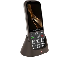 „myPhone Halo 4 Plus LTE Praline“ kolekcija | Rudas | 3,5 colio | IPS | 48 MB | 128 MB | Dviguba SIM kortelė | „MicroSD“ | 3G | „Bluetooth“ | Pagrindinės kameros raiška 2 MP | 2500 mAh