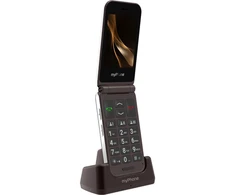 „myPhone Harmony LTE Praline“ kolekcija | Rudas | 2,8+1,44 colio | IPS | 48 MB | 128 MB | Viena SIM | „MicroSD“ | 3G | „Bluetooth“ | 5.1 | Pagrindinės kameros raiška 2 MP | 1300 mAh