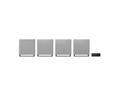 Namų kino sistema Sony | Home Audio System | HT-A9M2 Bravia Theatre Quad | Gray | Bluetooth | Belaidė jungtis
