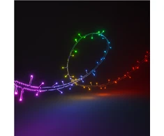 „Nanoleaf|1D Outdoor Holiday String Lights Starter Kit“ 250LED 20m|18 W|RGBW|Wi-Fi, svarbu