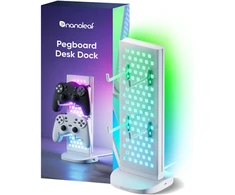 Nanoleaf Pegboard Desk Dock, Baltas | 15 W | RGB
